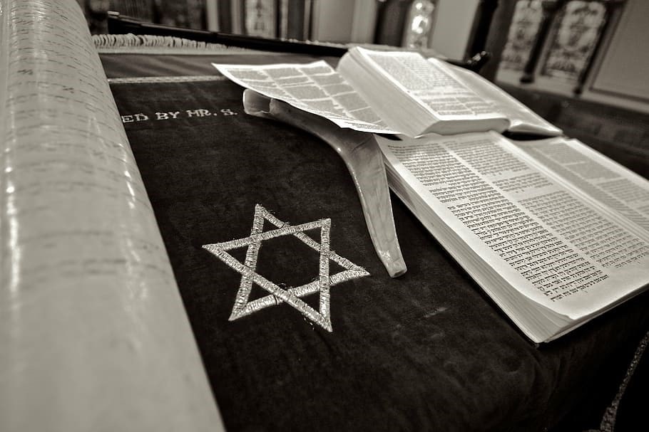 Star of David and Torah